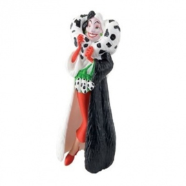 Disney Cruella de Vil taart topper decoratie 10 cm.