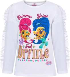 Shimmer and Shine longsleeve wit mt. 92