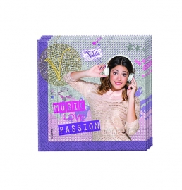 Disney Violetta servetten 33 x 33 cm. 20 st.