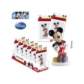 Disney Mickey Mouse verjaardagskaars 3D 8 cm.