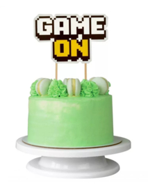 Game On taarttopper 14,5 cm