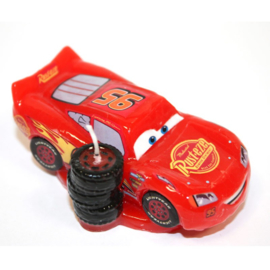 Disney Cars Lightning Mc Queen 3D verjaardagskaars 8 cm.