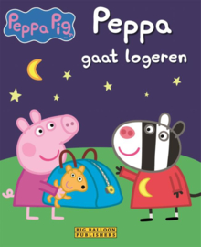 Peppa Pig prentenboek Peppa gaat logeren