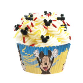 Disney Mickey Mouse cupcake vormpjes 25 st.