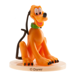 Disney Pluto taart topper decoratie 7,5 cm.