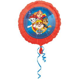 Paw Patrol folieballon Heroes ø 43 cm.