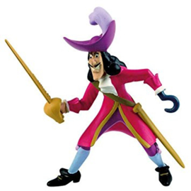 Disney Peter Pan Captain Hook taart topper decoratie 10 cm.