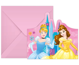 Disney Princess uitnodigingen Live Your Story 6 st.