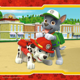 Paw Patrol puzzel Helden met Vacht 3 x 49 stukjes