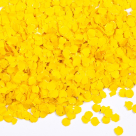 Confetti geel 100 gr.