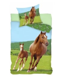 excuus spuiten passend Paarden dekbedovertrek 140 x 200 cm. | Paarden cadeau artikelen | Magic  Moments For Kids