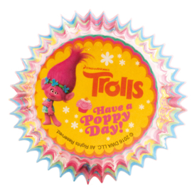 Trolls cupcake vormpjes Have a Poppy Day! 50 st.