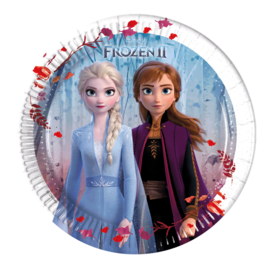 Disney Frozen II gebakbordjes FSC ø 19,5 cm. 8 st.