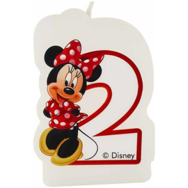 Disney Minnie Mouse 2e verjaardags kaars