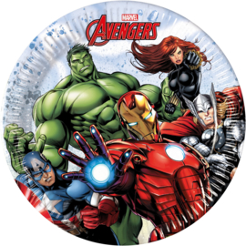 Avengers gebakbordjes Infinity Stones FSC ø 19,5 cm. 8 st.