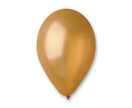 Ballon metallic goud ø 30 cm. 10 st.