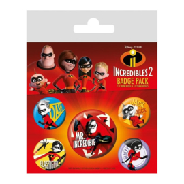 Disney The Incredibles buttons