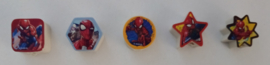 Spiderman potlood gum topper 10 st.