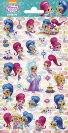 Shimmer and Shine glitter stickervel