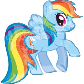 My Little Pony folieballon Rainbow Dash 71 x 68 cm.