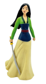 Disney Mulan taart topper decoratie 10 cm.