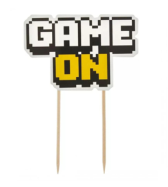 Game On taarttopper 14,5 cm