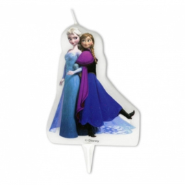 Disney Frozen Anna en Elsa 2D taart kaars