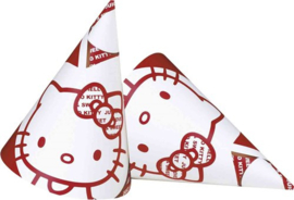 Hello Kitty feesthoedjes Apple 6 st.