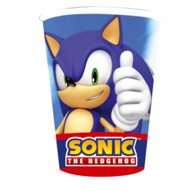 Sonic The Hedgehog party bekertjes 8 st.