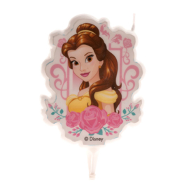 Disney Princess Belle taart kaars 2D 7,5 cm.