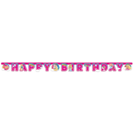 Barbie slinger happy birthday Dreamtopia 2 mtr. x H 15 cm.