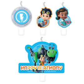 Rusty Rivets taart kaarsjes set