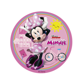 Snel Top Deter Disney Minnie Mouse eetbare taart decoratie ø 15,5 cm. | Disney Minnie Mouse  taart en cupcake decoratie | Magic Moments For Kids