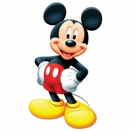 Disney Mickey Mouse decoratie bord 90 cm.