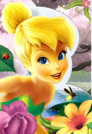 Disney Tinkerbell wenskaart (blanco)