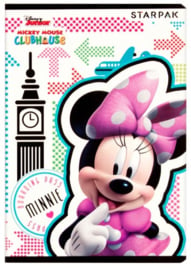 Disney Minnie Mouse lijntjes schrift A5