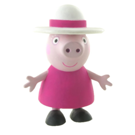 Peppa Pig oma taart topper decoratie 7 cm.