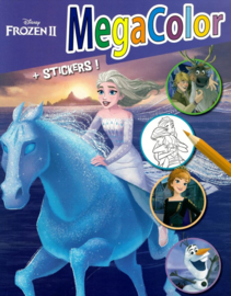 Disney Frozen II MegaColor kleurboek en stickers