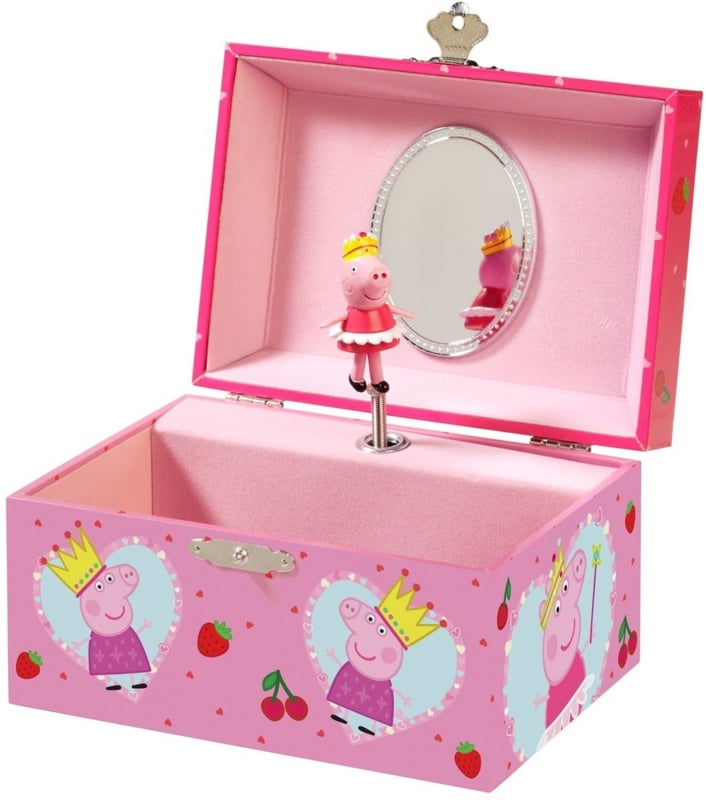 Vlucht ruilen helpen Peppa Pig sieraden doos met muziek | Peppa Pig cadeau artikelen | Magic  Moments For Kids