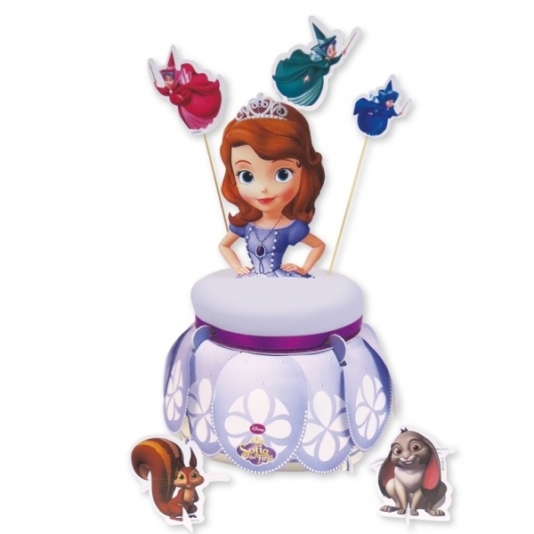 Beste Disney Sofia the First taart en cupcake decoratie | Magic Moments EN-44