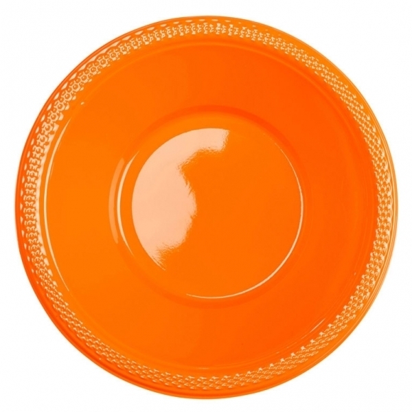 Oranje wegwerp schaaltjes 355 ml. 10 | Oranje feestartikelen | Magic Moments For Kids