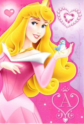 Toepassen versneller Arabische Sarabo Disney Princess Doornroosje wenskaart (blanco) | Disney Princess  feestartikelen | Magic Moments For Kids
