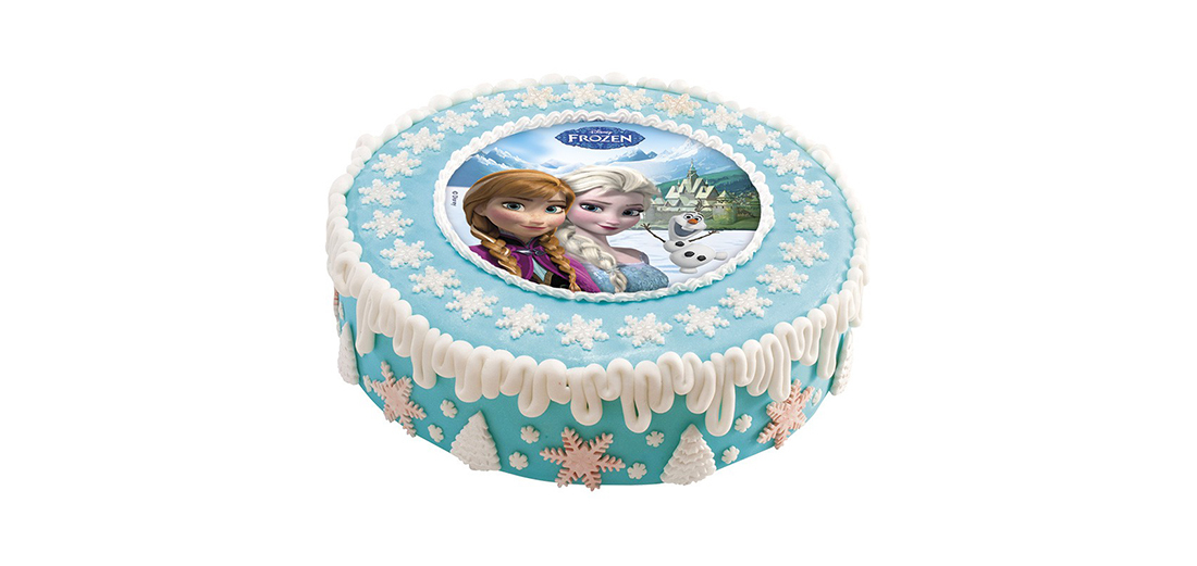 Disney Frozen taart Disney Frozen taart