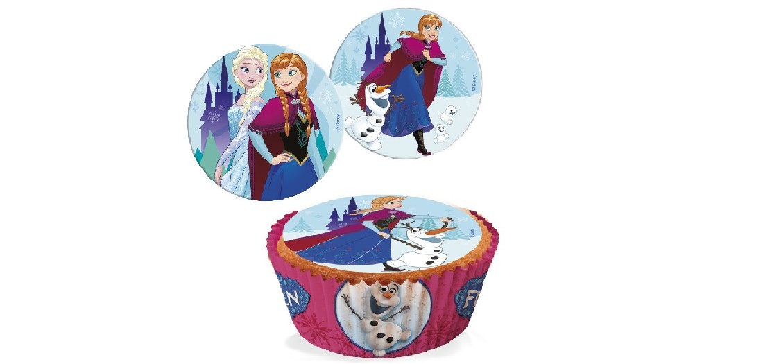 Frozen cupcakes Frozen cupcakes