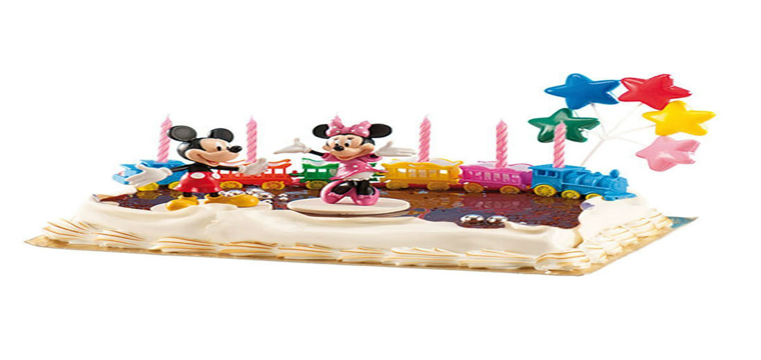Disney Mickey en Minnie Mouse taart Disney Mickey en Minnie Mouse taart
