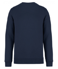 Sweater ronde hals geborduurd Quick haan 1896