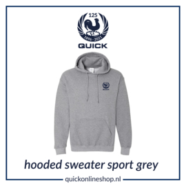 Hooded sweater Q125 - sport grey