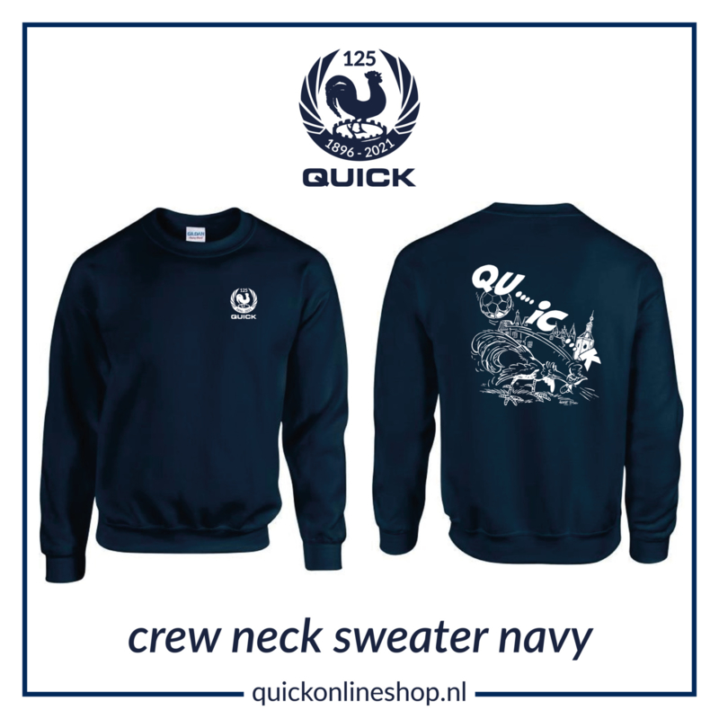 Crew neck sweater Q125 Qui..c.k - navy