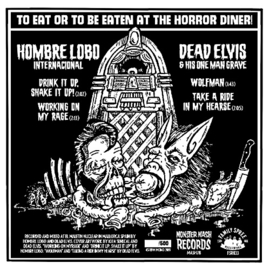 Dead Elvis vs. Hombre Lobo (split 7")