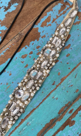 Haarband met strass